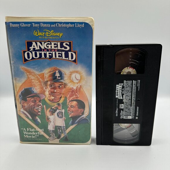 Angels In The Outfield VHS 1994 Walt Disney  Danny Glover Tony Danza - Picture 3 of 3